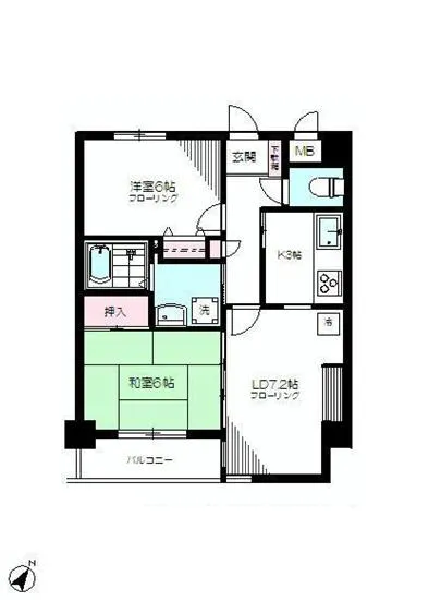 ヴィルヌーブ南麻布 402