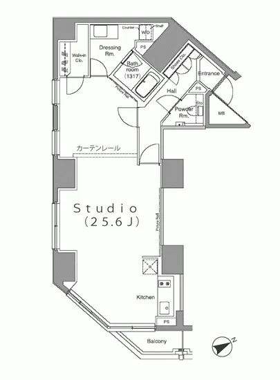 パークハビオ麻布台 302