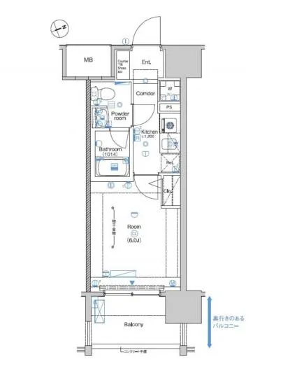 シーフォレシティ芝浦 806
