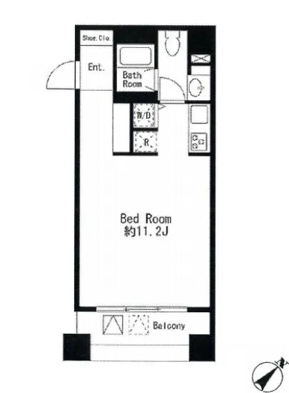 コムフラッツ白金 704