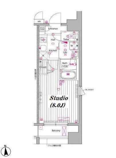 ガーラ・プレシャス東麻布 401