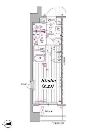 ガーラ・プレシャス東麻布 208