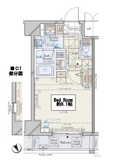 コンシェリア虎ノ門 1004