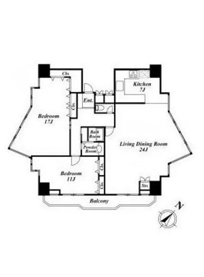 セラフテン麻布 13階