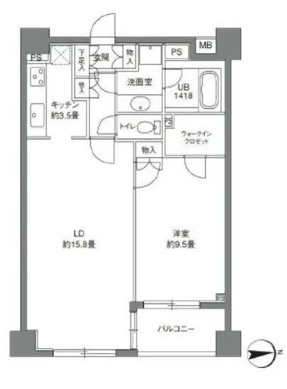 カスタリア高輪 807
