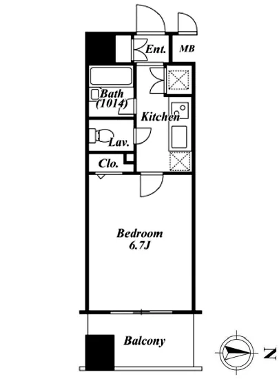 プロスペクト・グラーサ広尾 708