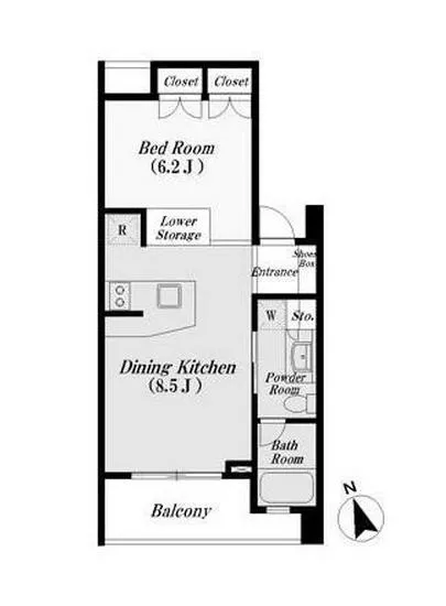 KDXレジデンス西麻布 201