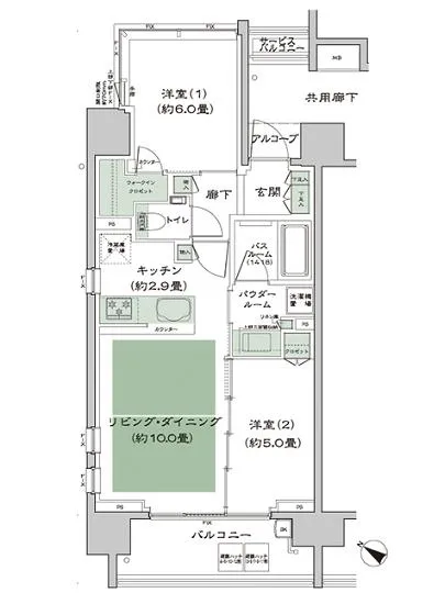 シティハウス南麻布一丁目 701