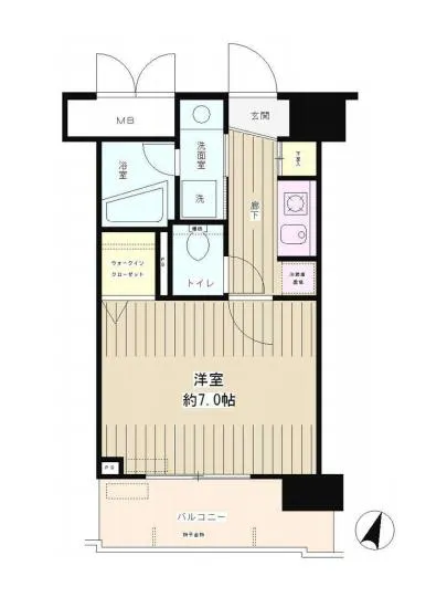 アクアヴィラ品川 202