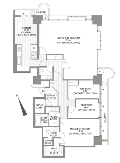 アークタワーズウエスト 701