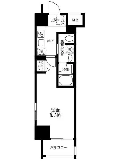 アイル芝浦東京ベイ 201