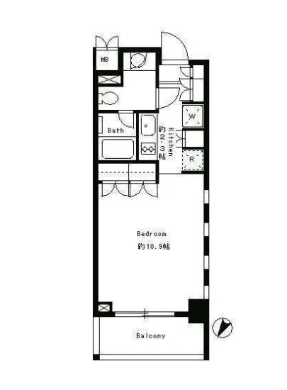 パークキューブ目黒タワー 208