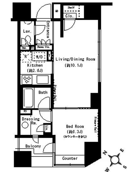 パークアクシス溜池山王 901