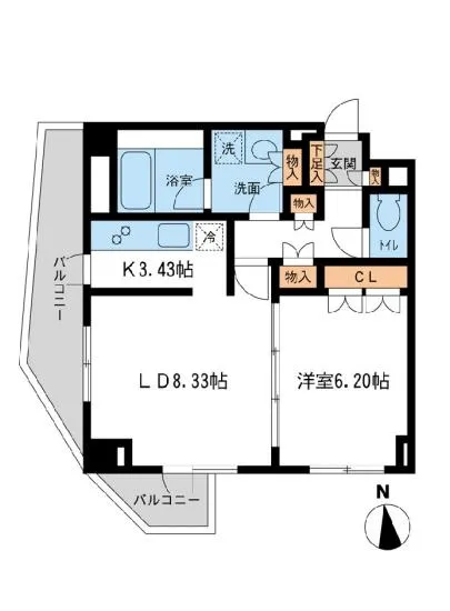 レジデンス白金コローレ 309