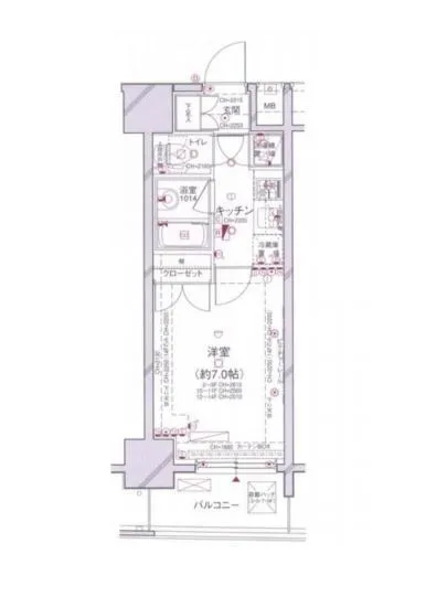 パレステュディオ白金台 1102