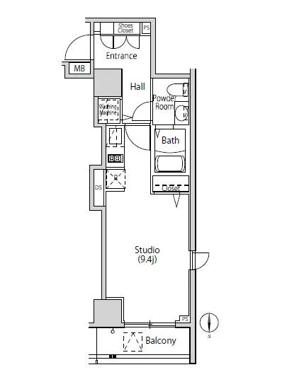 カーサスプレンディッド南麻布 207