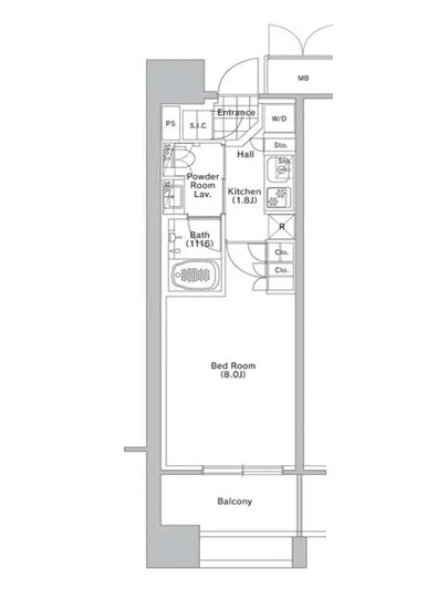 コンフォリア渋谷WEST 405