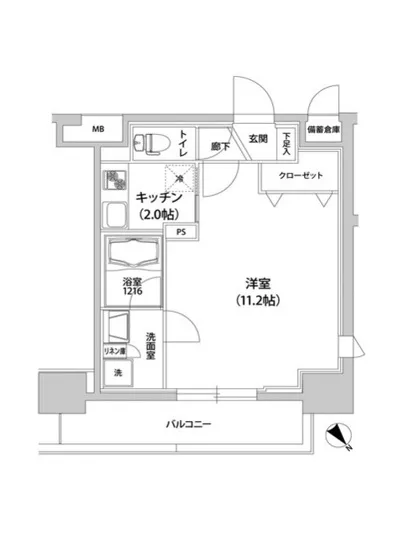 ラフォンテ渋谷3丁目 404