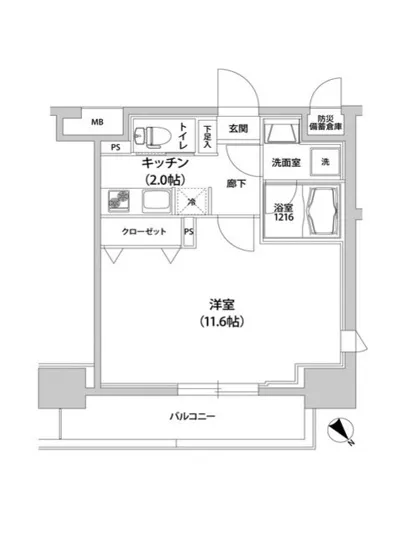 ラフォンテ渋谷3丁目 1304