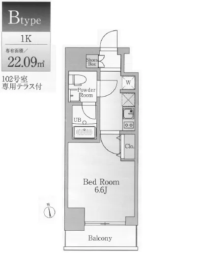 NTPRレジデンス芝浦三丁目 1102