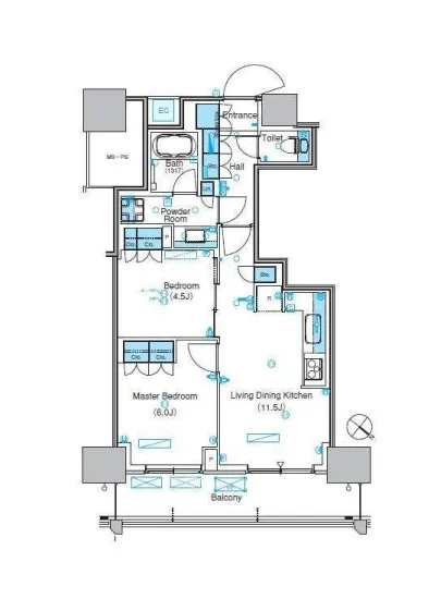 パークアクシス豊洲キャナル 701