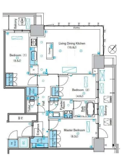 パークアクシス豊洲キャナル 1702