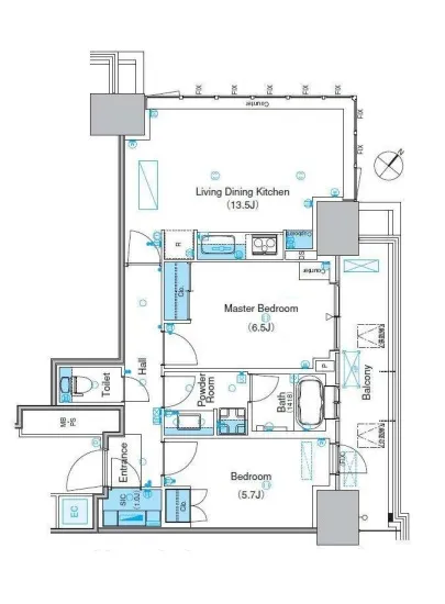 パークアクシス豊洲キャナル 702