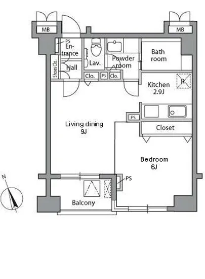 レジディア自由が丘 404