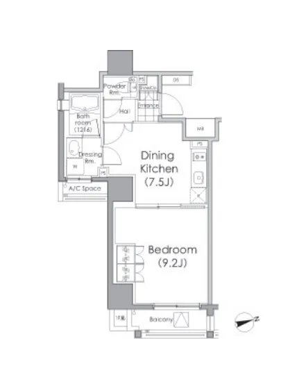 パークハビオ戸越 403