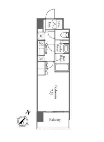 白金プラチナレジデンス 402