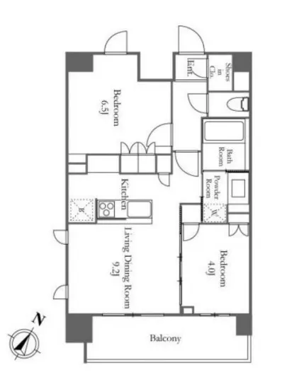 白金プラチナレジデンス 1402