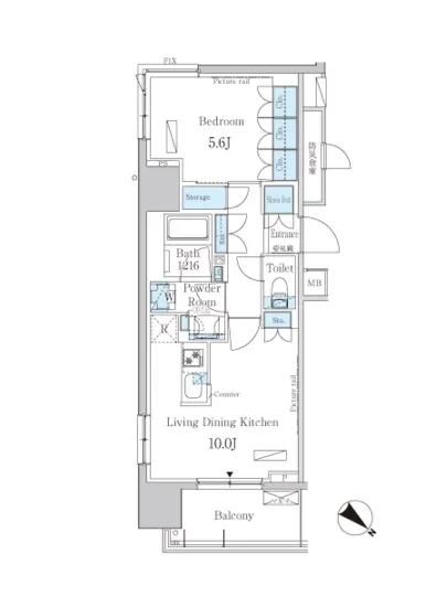 パークアクシス東日本橋ステーションゲート 1007