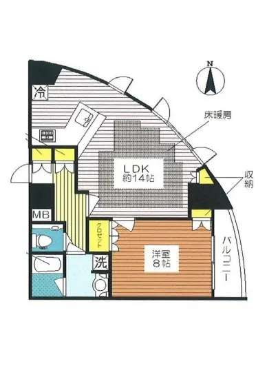 グラーサ西麻布 8F