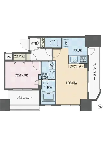 ドゥーエ新川 901