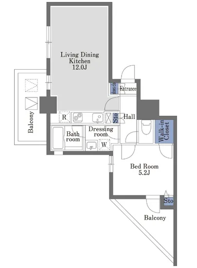 ドゥーエ日本橋 1103