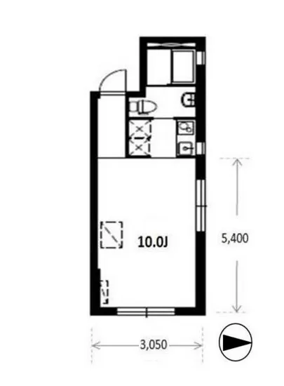 アパートメントクロ白金 202