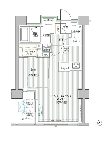 御幸レジデンス日本橋茅場町 502
