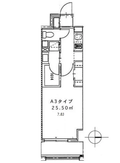 クローバー高輪 504
