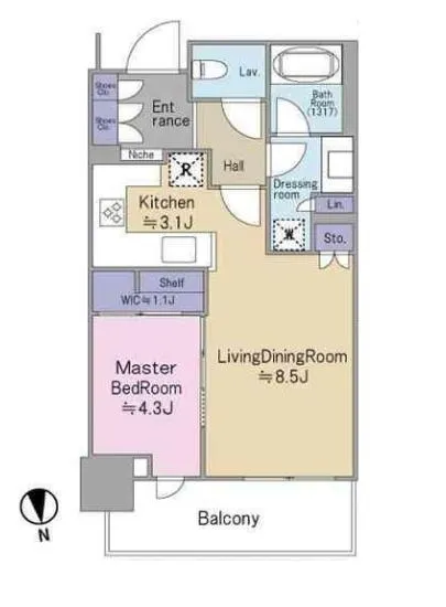 グローバルフロントタワー F18