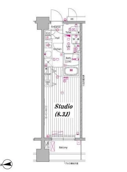 ガーラ・プレシャス東麻布 804