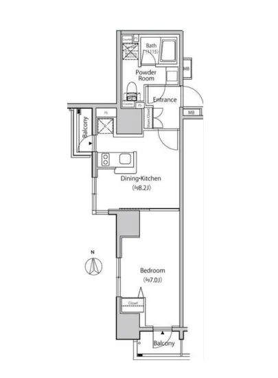 エムレジデンス渋谷神泉 1301