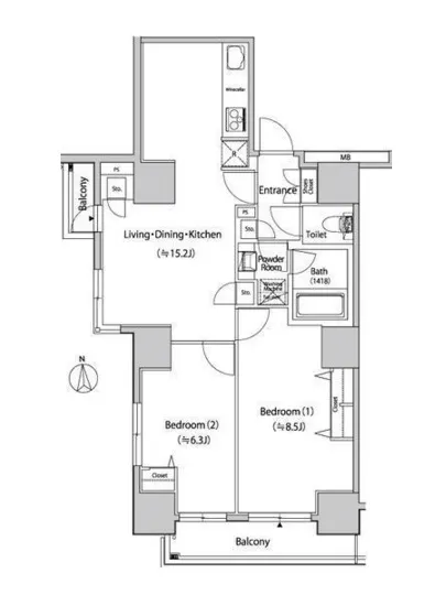 エムレジデンス渋谷神泉 1601