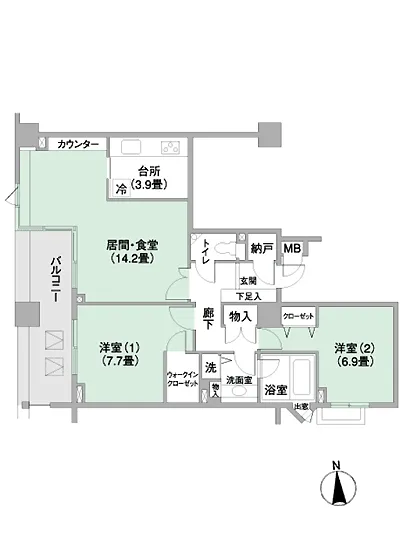 ラ・トゥール芝公園アネックス 307