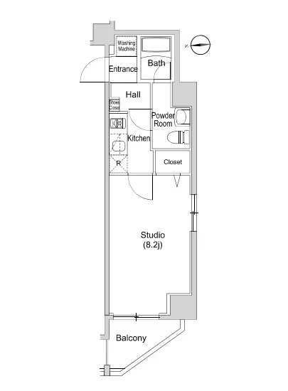 ザ・パールレジデンス芝公園 304