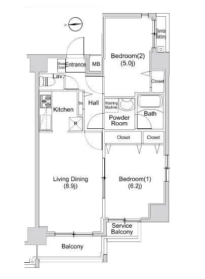 ザ・パールレジデンス芝公園 903