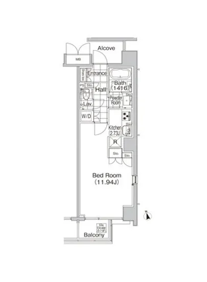 ルジェンテバリュ麻布十番 501