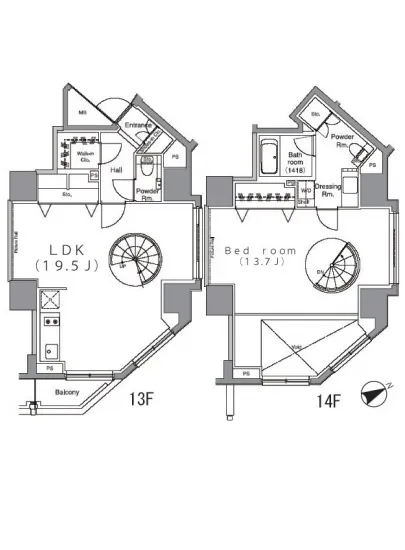パークハビオ麻布台 1301