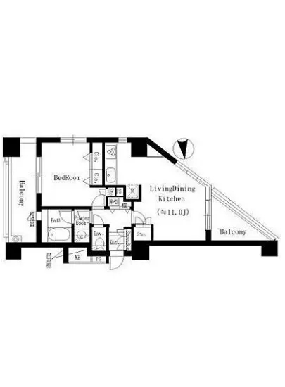 西麻布フォレストプラザ 4階