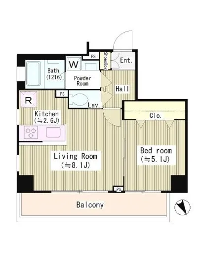 アネックス麻布十番 401