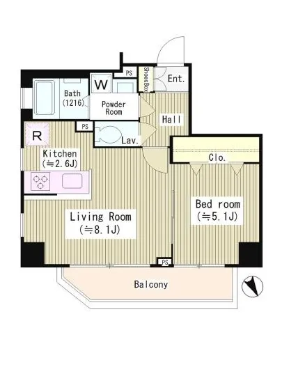 アネックス麻布十番 501